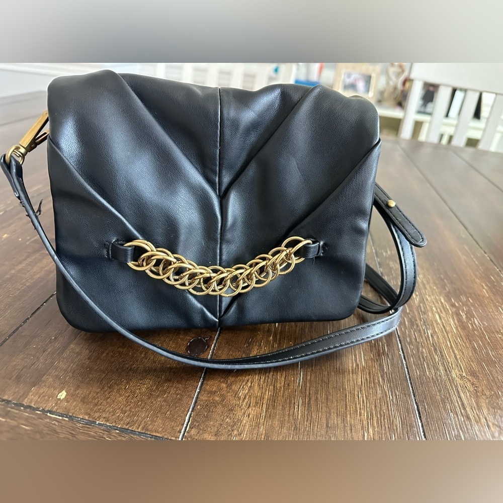 Zara chain cross body bag